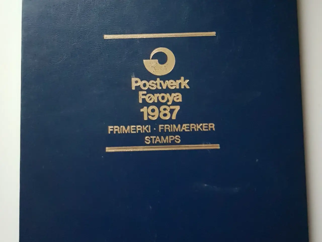 Billede 3 - Færøerne Årsbog 1987 med frimærker 