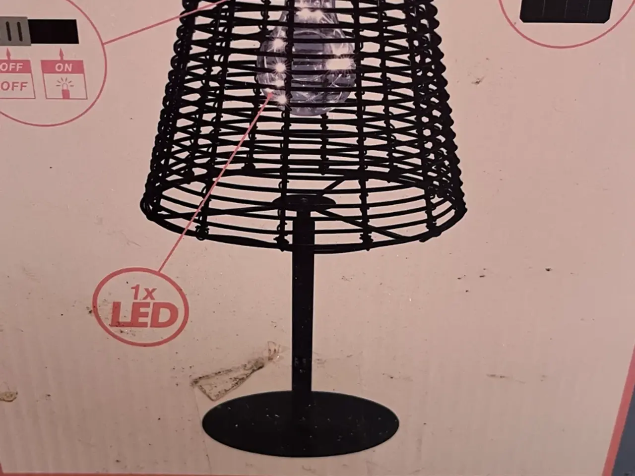 Billede 2 - Solar LED lampe