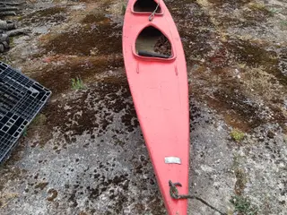 2 personers kajak og 1 personers kajak 