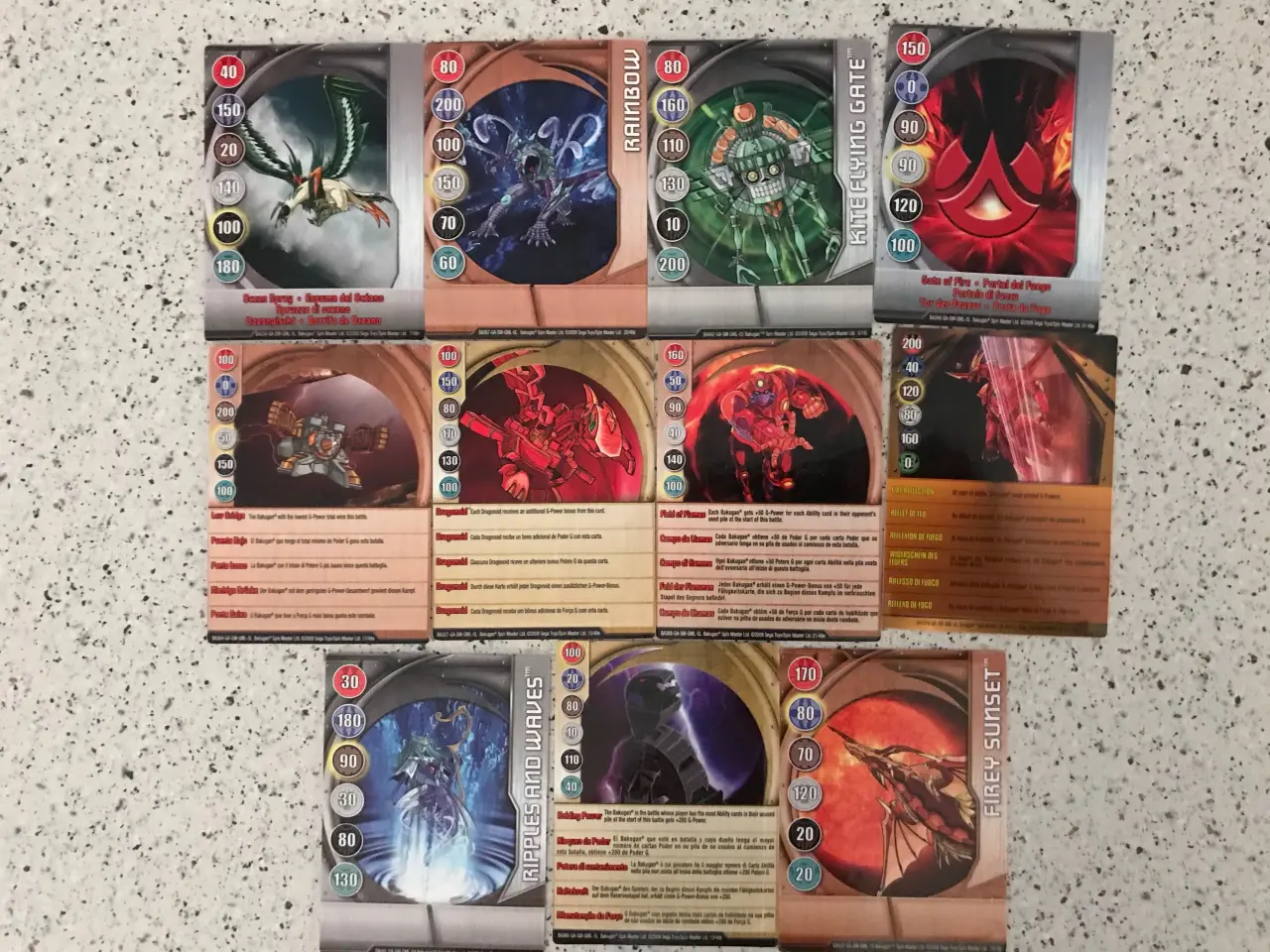 Billede 2 - BAKUGAN magnetiske kort