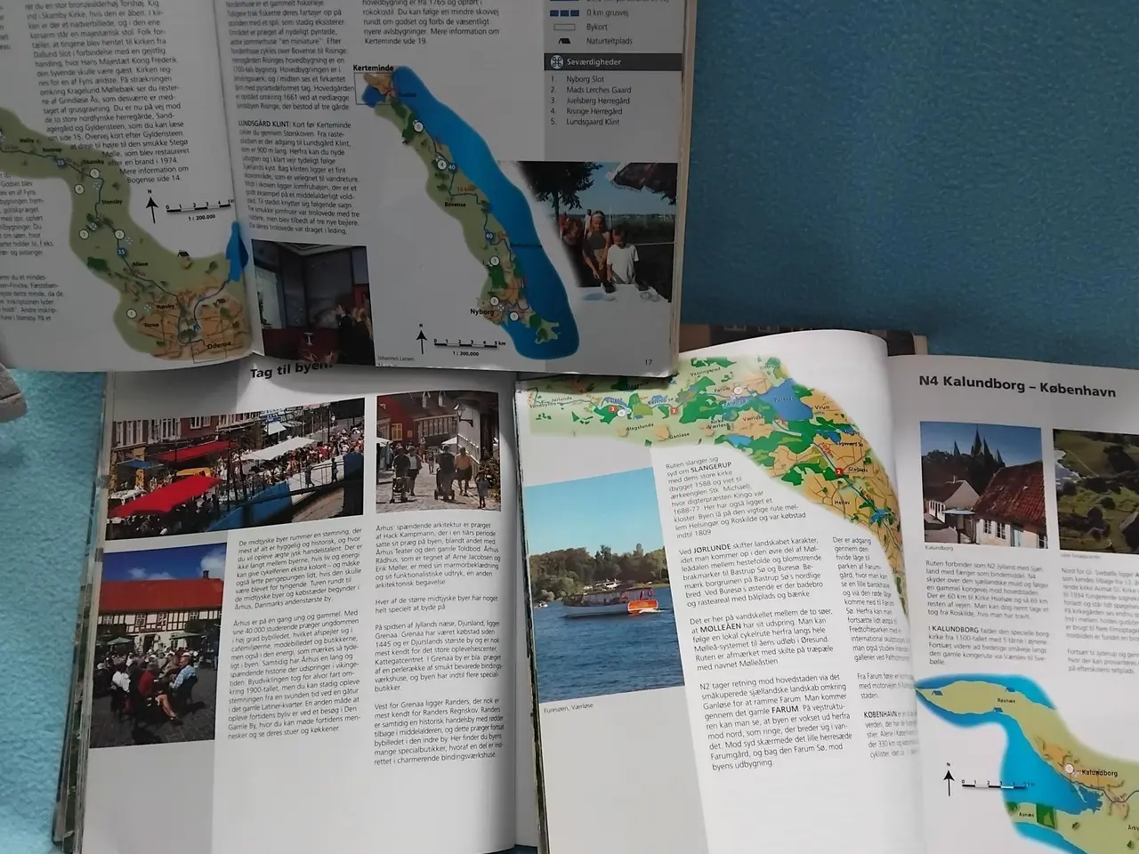 Billede 3 - Guidebog til cykeloplevelser i Danmark x 3