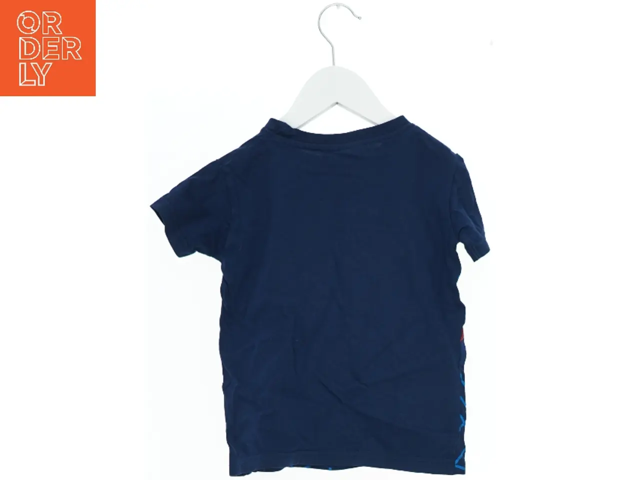 Billede 2 - Blå Spider-Man T-shirt til børn fra Marvel (str. 104)