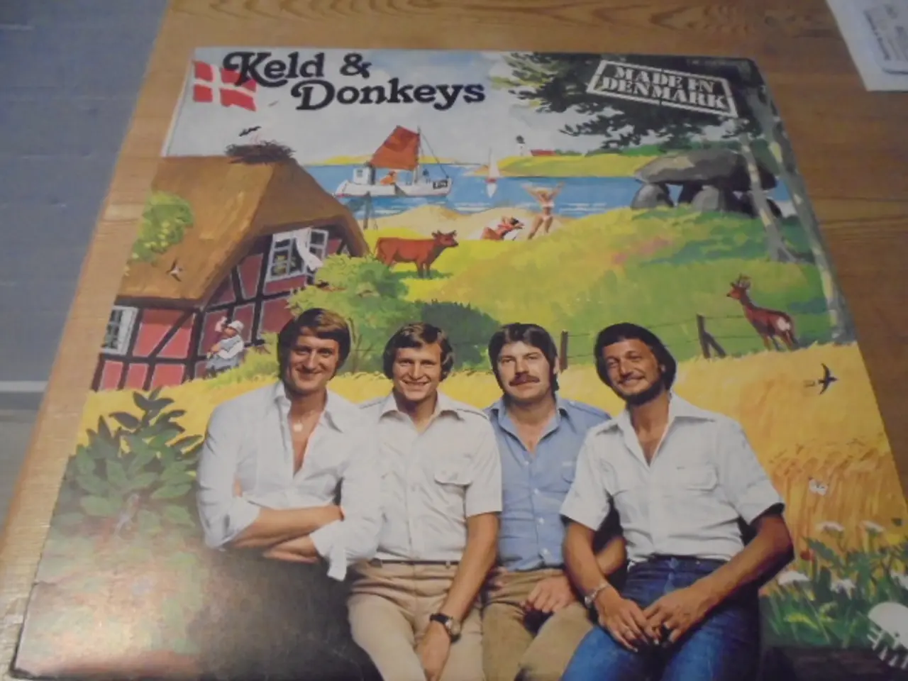 Billede 1 - LP: Keld & The Donkeys – Made In Danmark