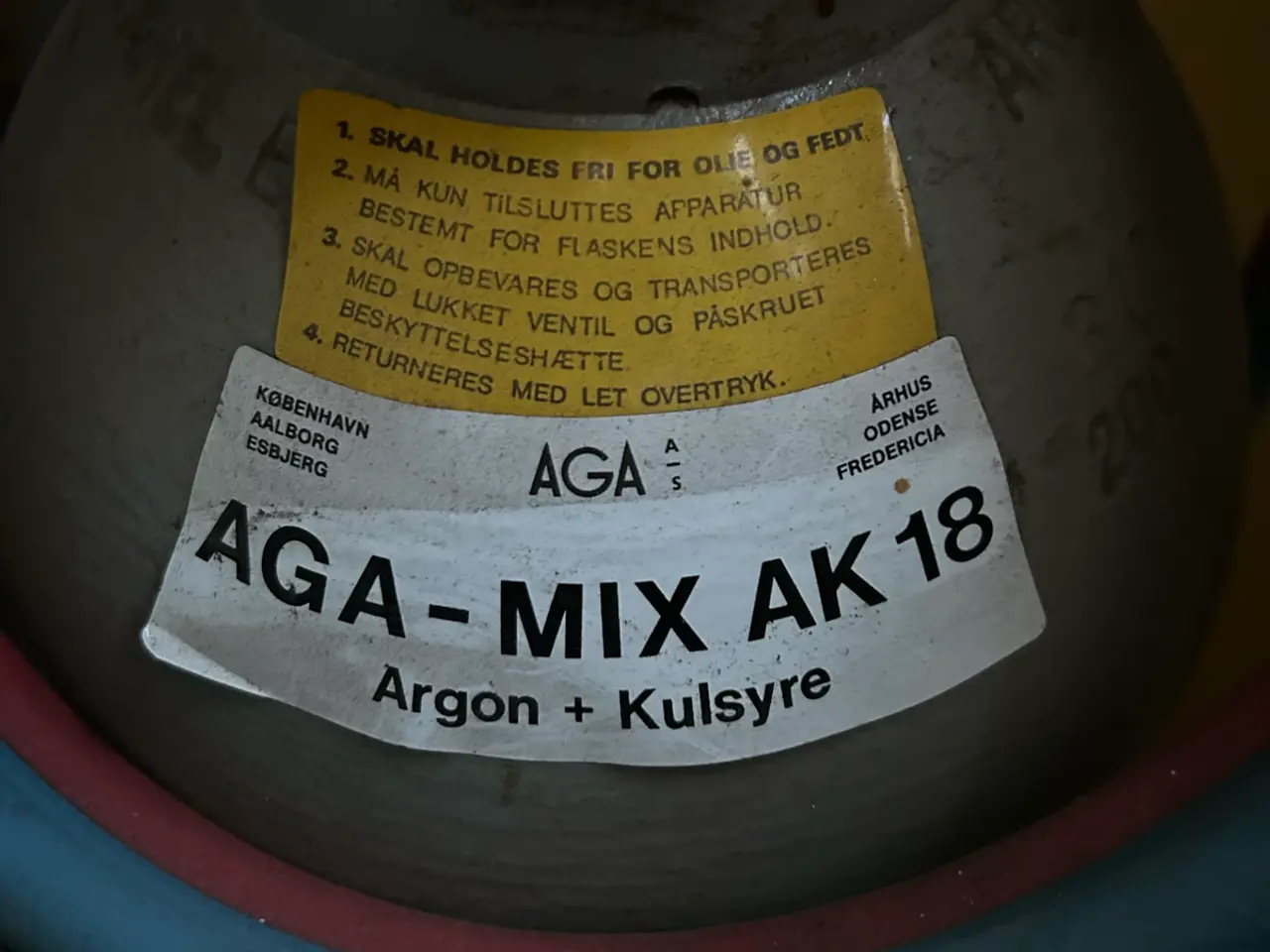 Billede 1 - AGA-MIX AK 18 – Argon + kulsyr