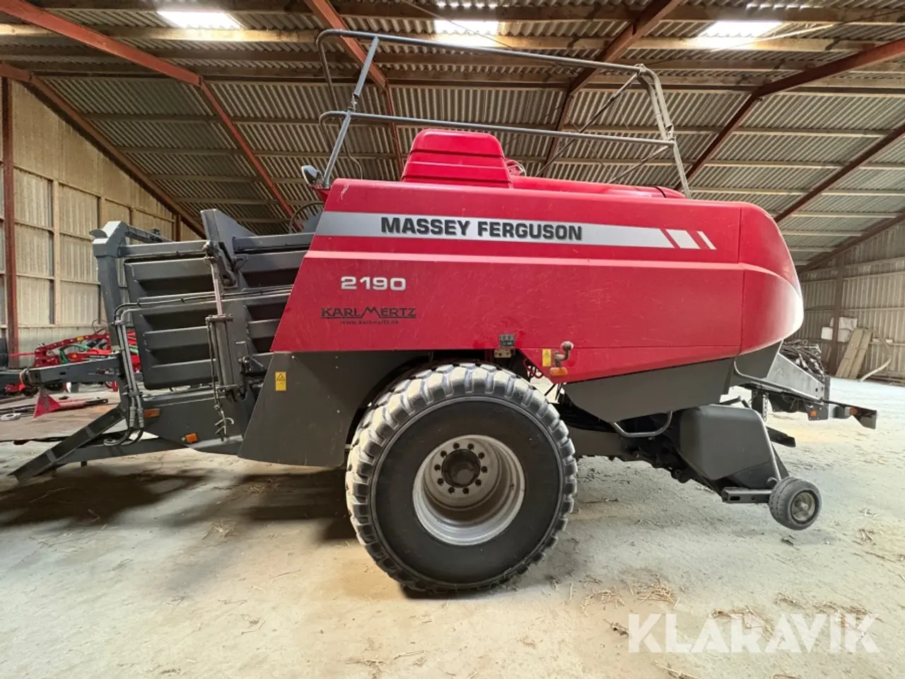 Billede 6 - Ballepresser Massey Ferguson 2190