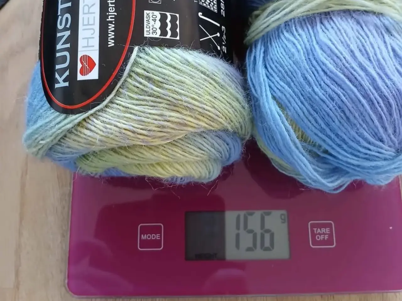 Billede 1 - Kunstgarn 156 g