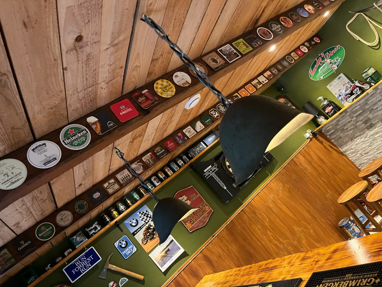 Billede 1 - Militær hjelme loft lamper 2 stk 