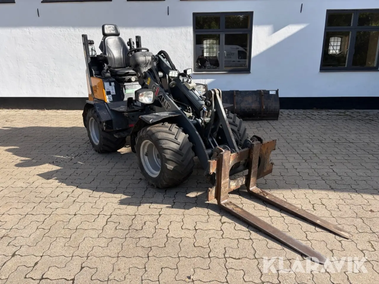 Billede 8 - Minilæsser Giant D337T X-TRA HD med tilbehør