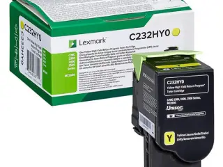 Lexmark C232HY0 gul