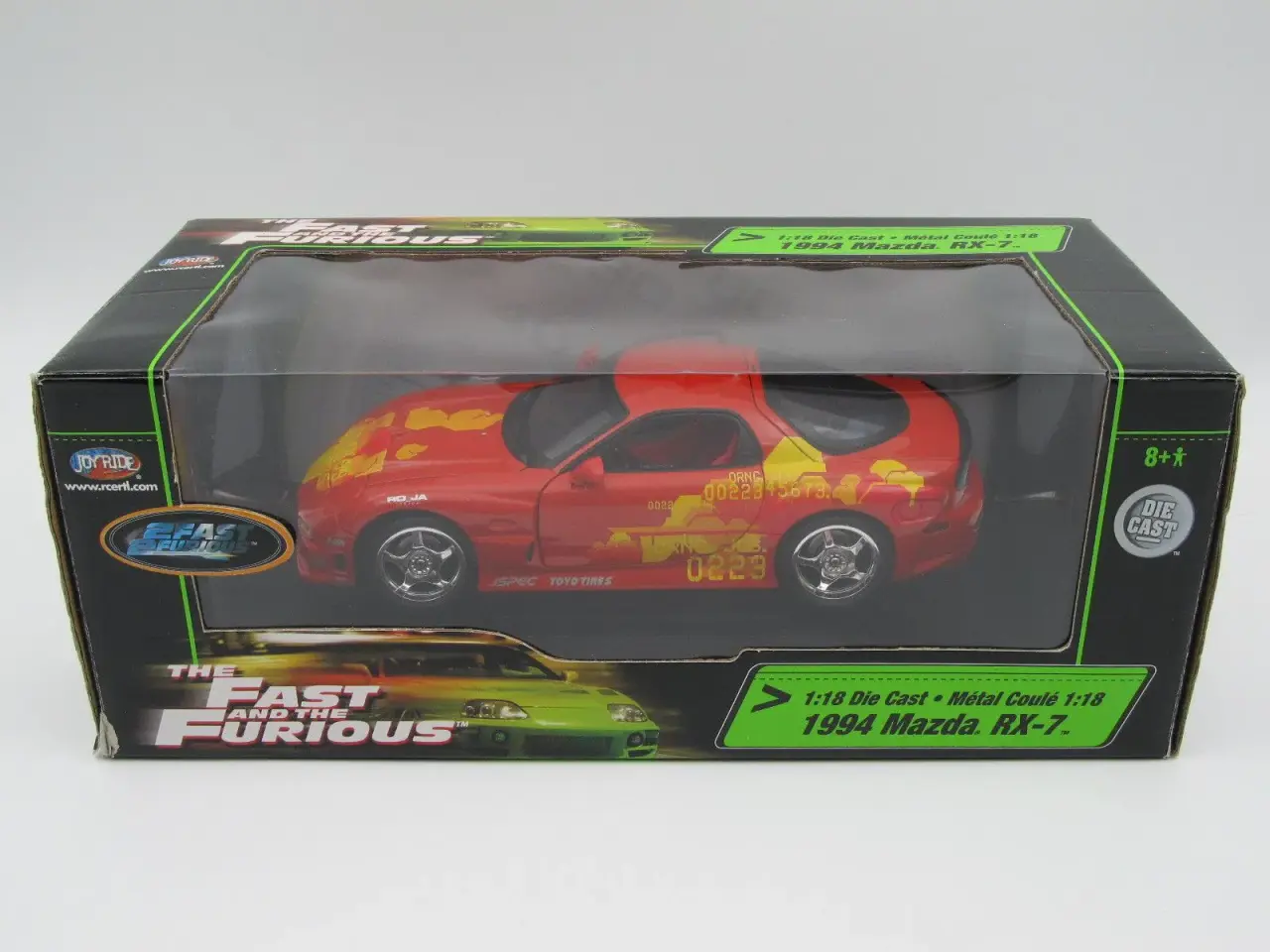 Billede 8 - Fast and Furious Mazda RX7 1994 1:18