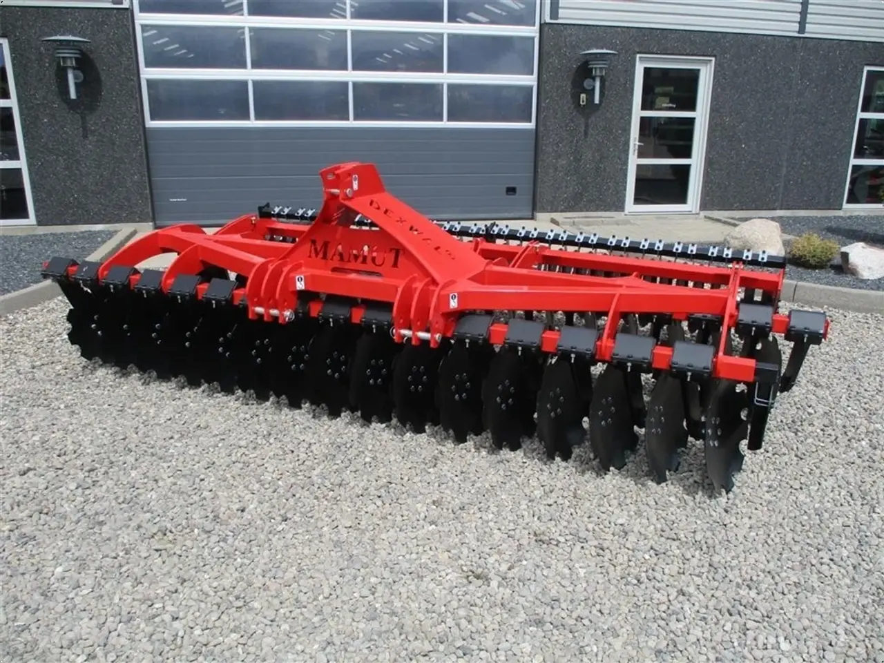 Billede 9 - Dexwal Mamut 4 m Med v-rings pakker og 560mm talerkner