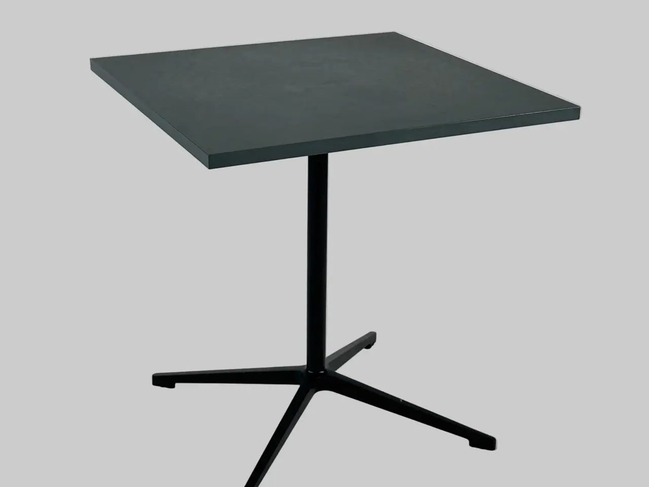 Billede 1 - Bord – Grå/Sort Stel 70x70cm