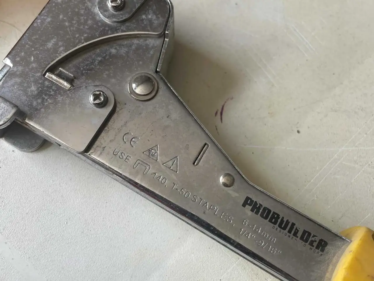 Billede 2 - Hæftehammer Probuilder bruger 140 klammer T-50 sta