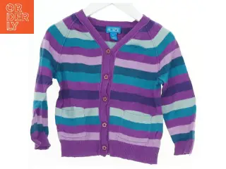 Strikket cardigan med striber fra Palace (str. 98)