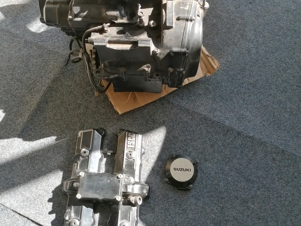Billede 1 - Motor til Suzuki GXS 550 eb. årgang 84-87. (se%)