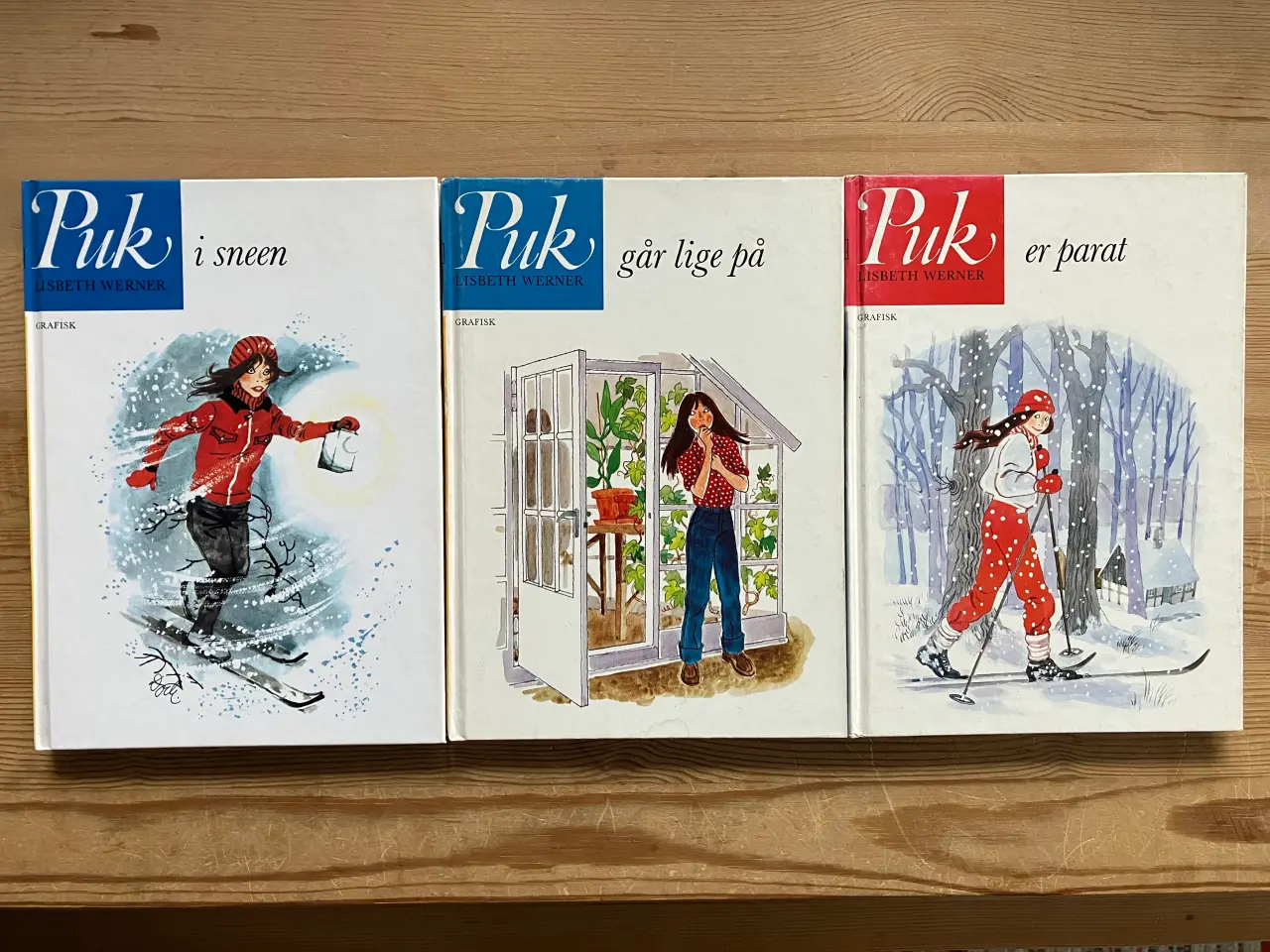 Billede 8 - NEDSAT: 15 gl. Puk bøger, 9 gl. Dot bøger
