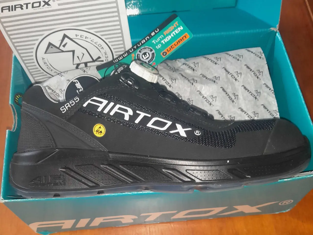 Billede 1 - Airtox SR55 sikkerhedssko str. 45