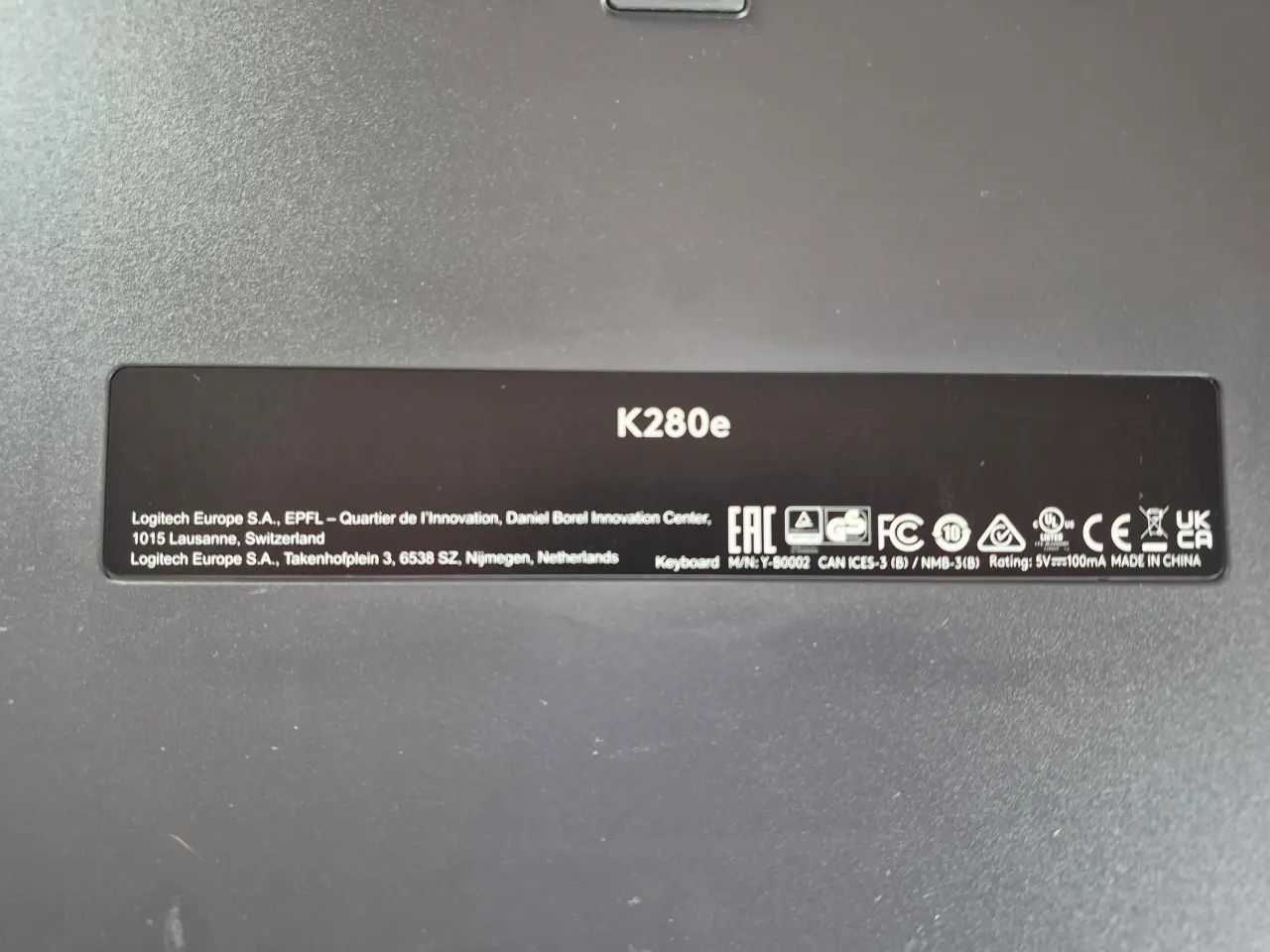 Billede 2 - Logitech tastatur K280e med kabel