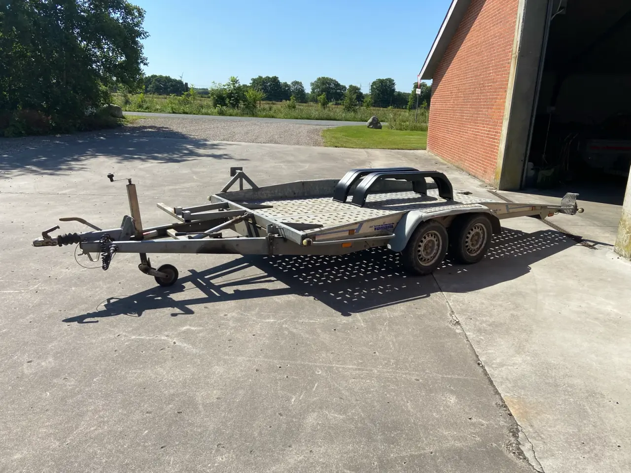 Billede 1 - Autotrailer med fast bund