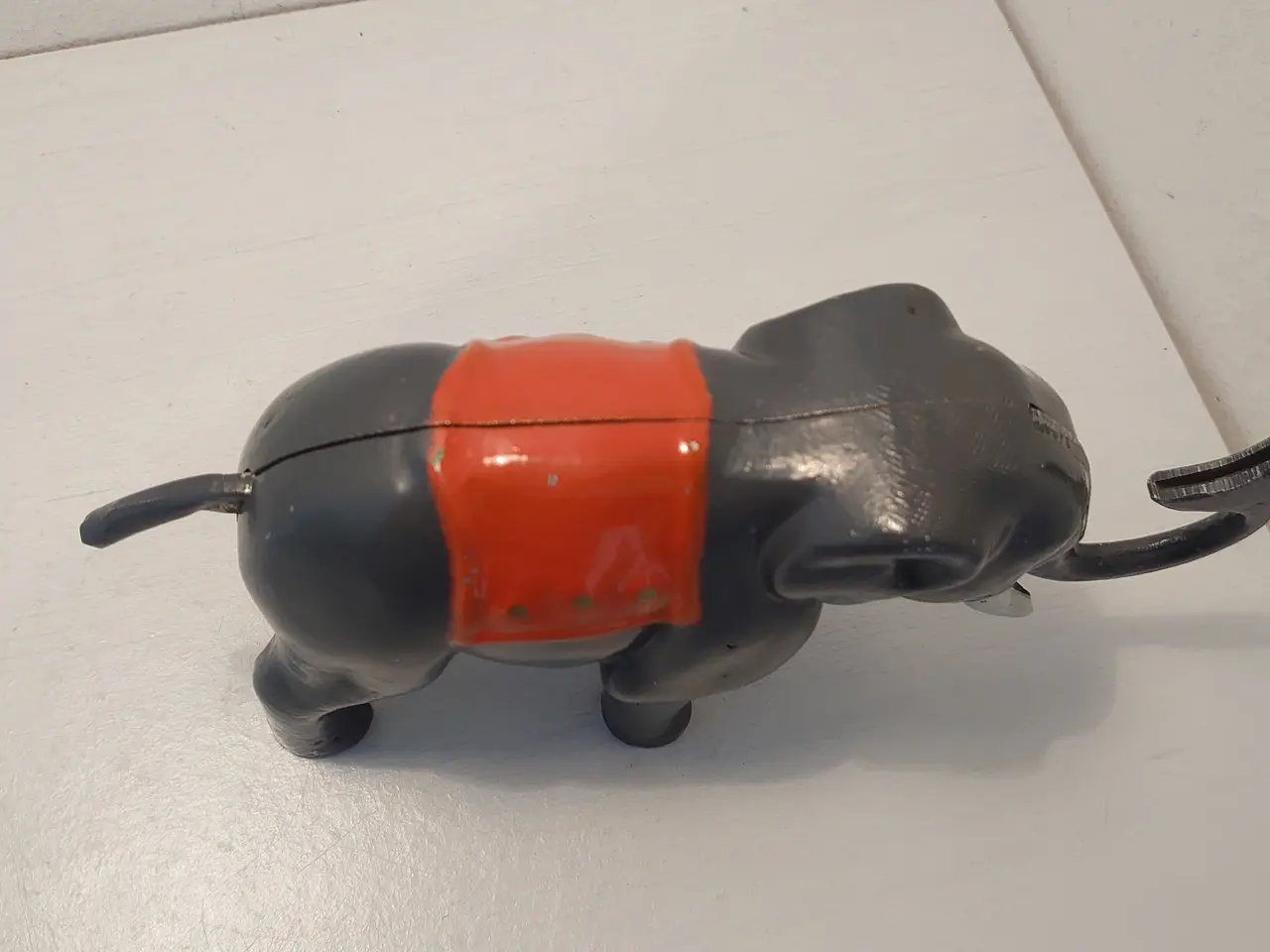 Billede 5 - Mekanisk sparebøsse udf. som elefant. Ca 1930-40