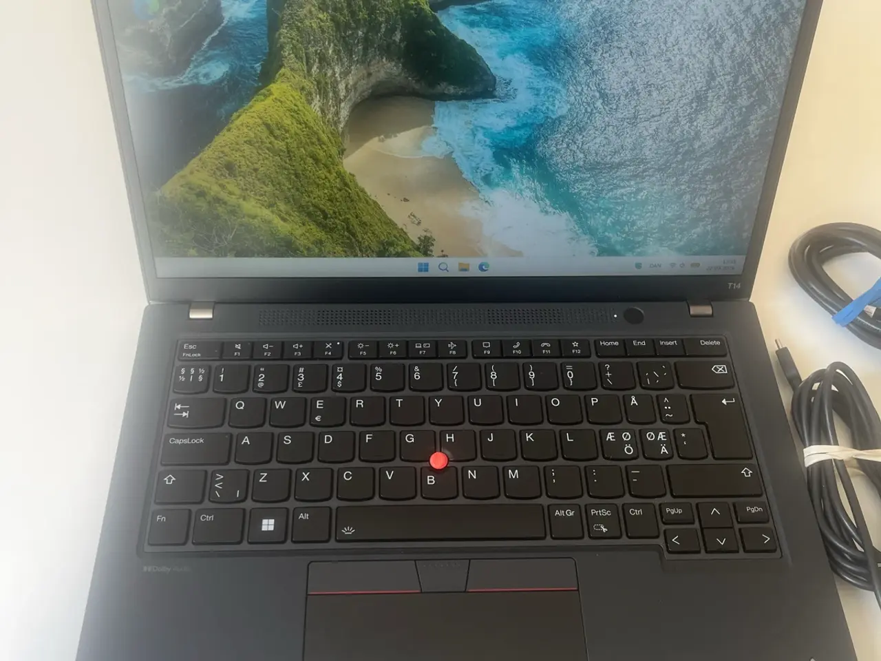 Billede 2 - Lenovo ThinkPad T14 Gen 4 med i7 13th gen, 16GB ra