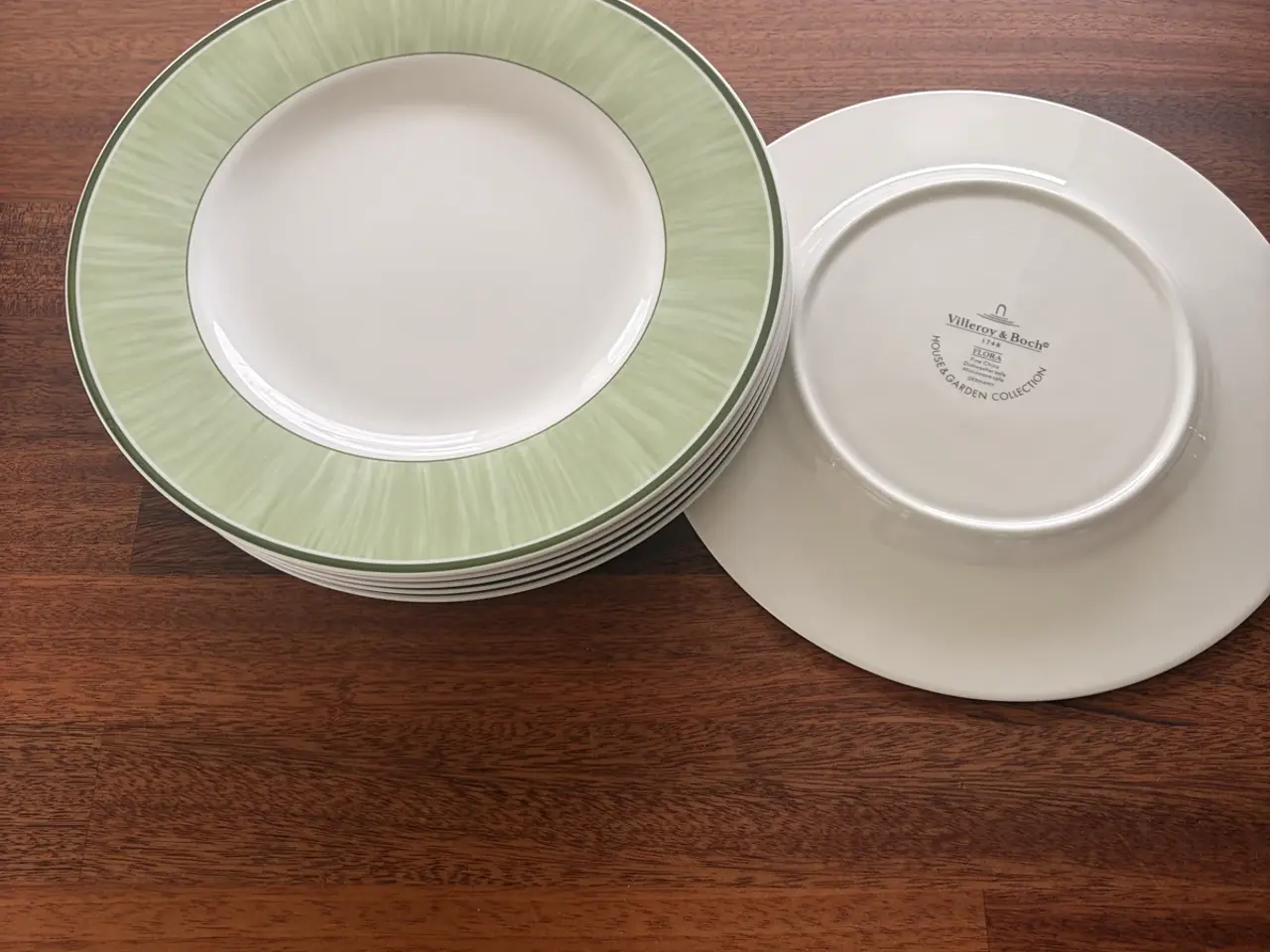 Billede 1 - 6x Villeroy&Boch middagstalkerken, ø27