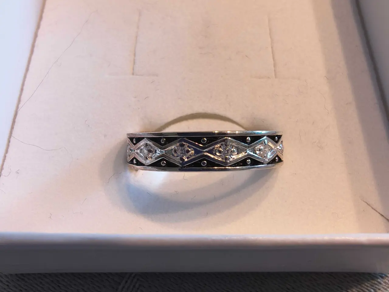 Billede 1 - Flot sølv ring
