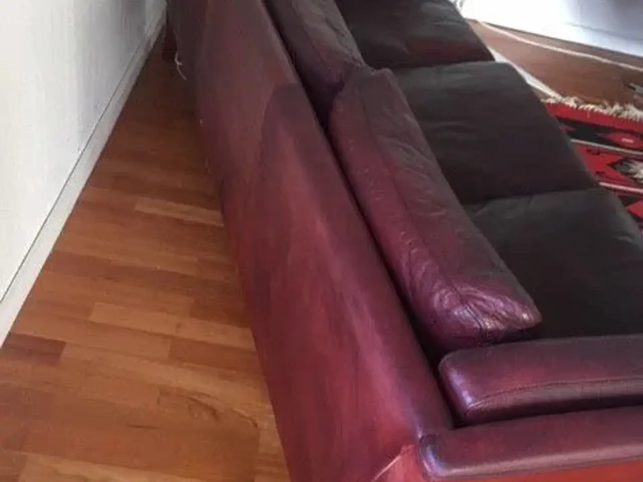 Billede 3 - Lædersofa