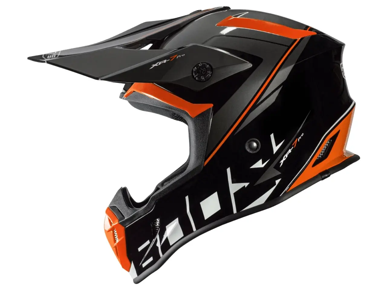 Billede 1 - CMS Motocross hjelm Senior Orange