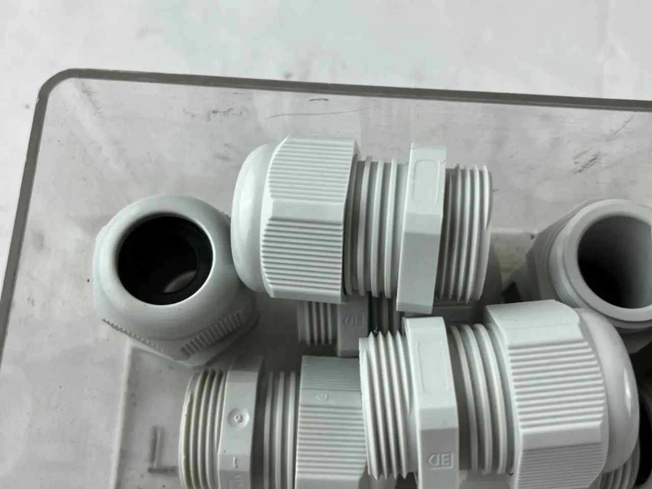 Billede 6 - M25x1.5 kabel Gland parti Grey Plastic IP Rated