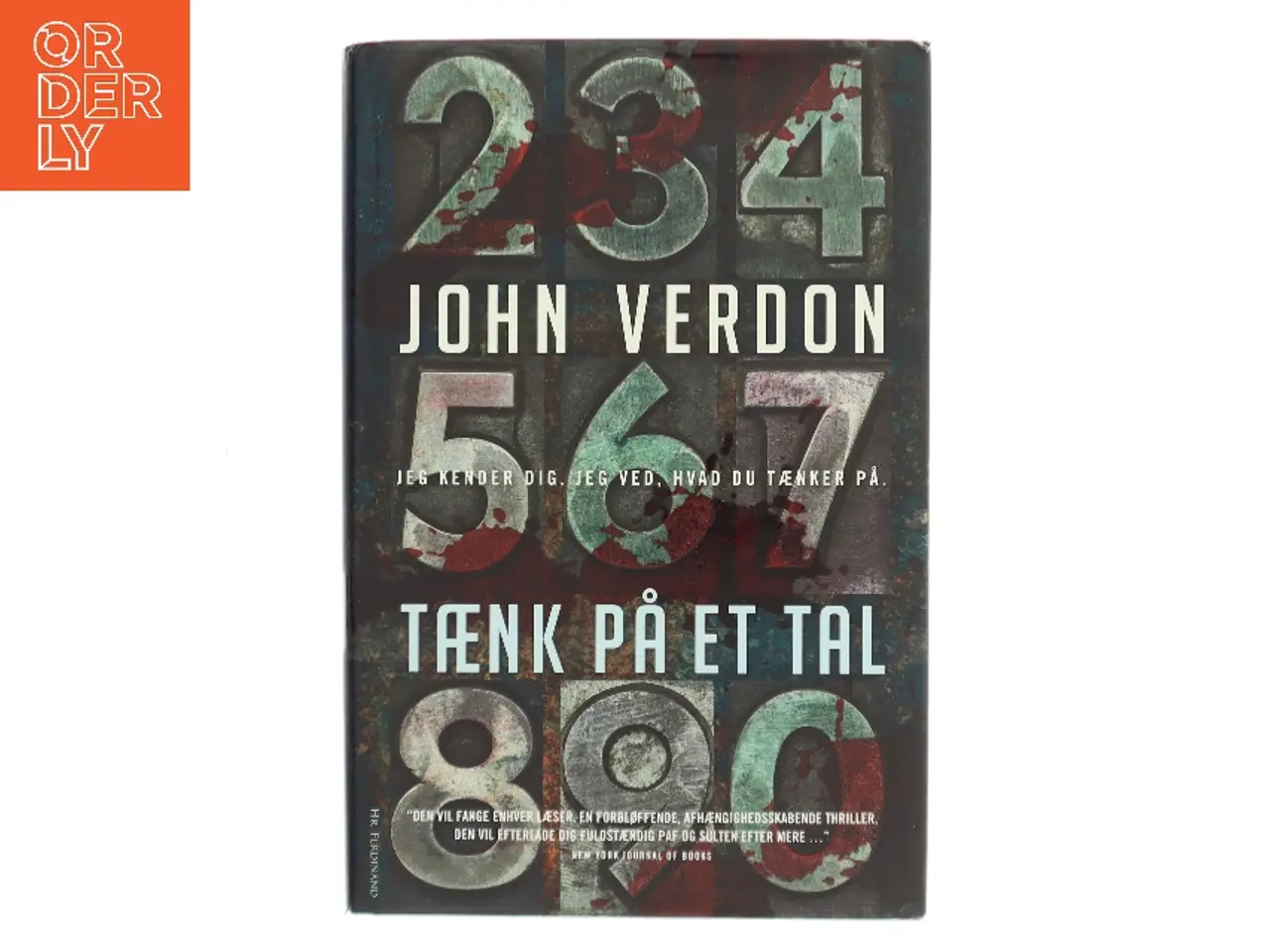 Billede 1 - Tænk på et tal af John Verdon (Bog)