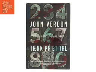 Tænk på et tal af John Verdon (Bog)