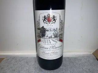 Château Mauvesin 2004 rødvin med en volumen på 750