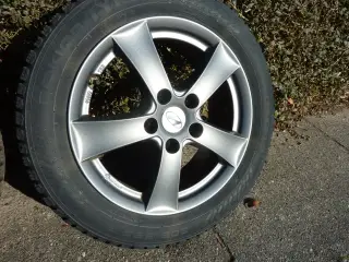 Fælge med pigdæk 16 tommer