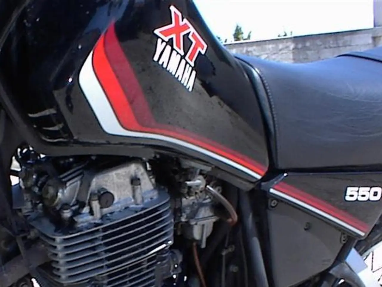 Billede 6 - Yamaha XT 550 stafferinger (decals)