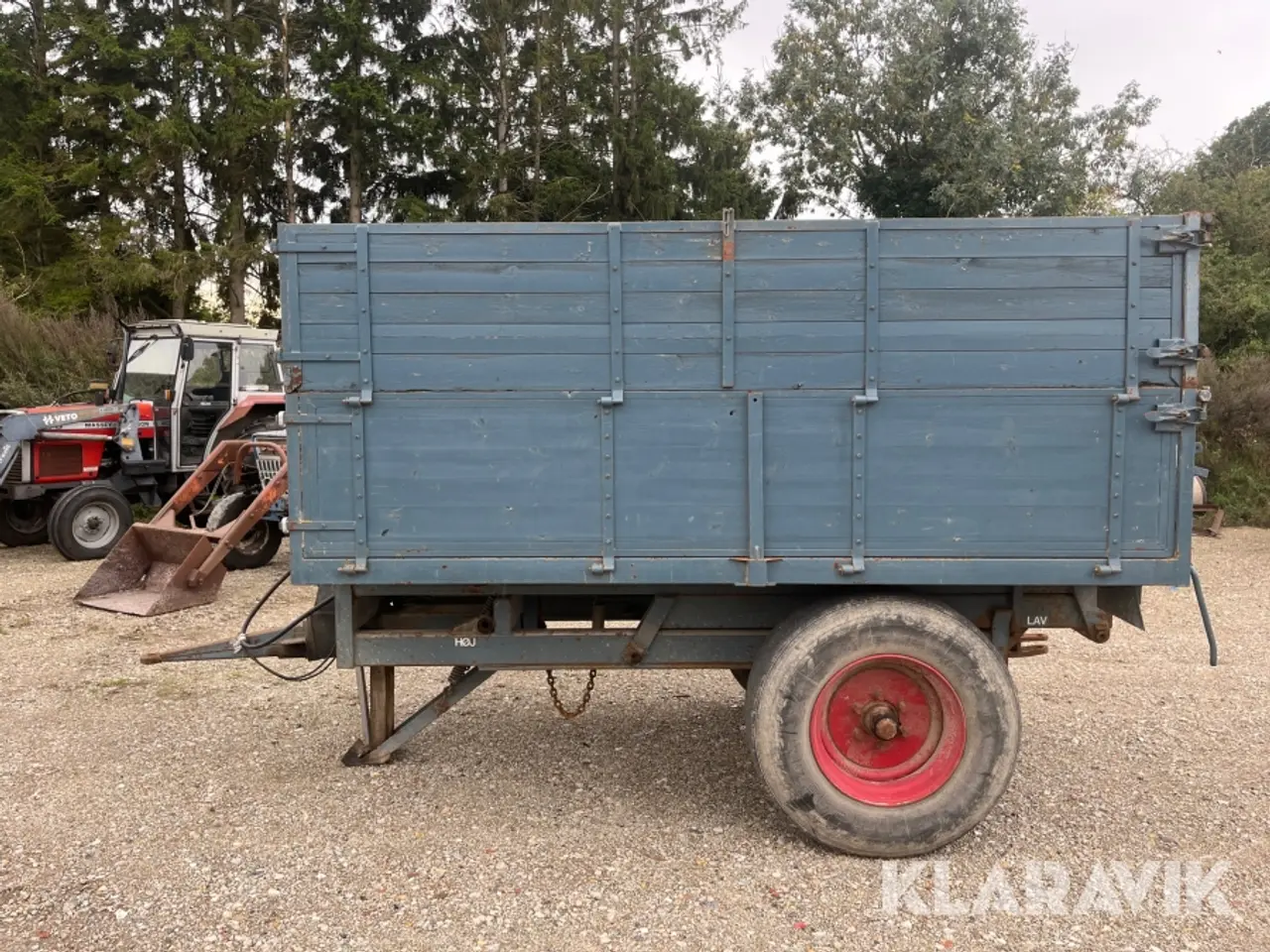 Billede 5 - Høj/Lav tipvogn Rational/Krarup RV6