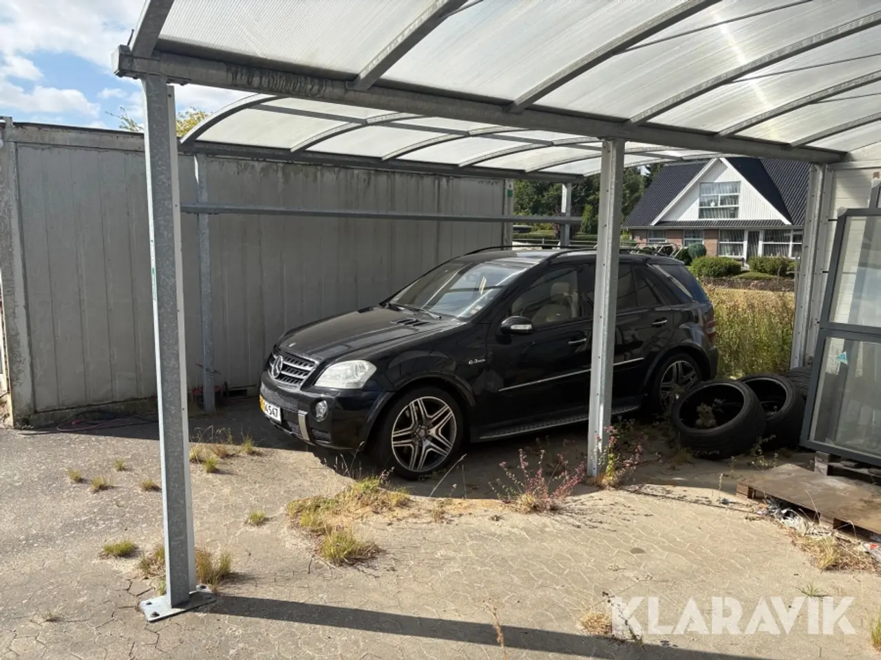 Billede 6 - Carport med buet overdækning
