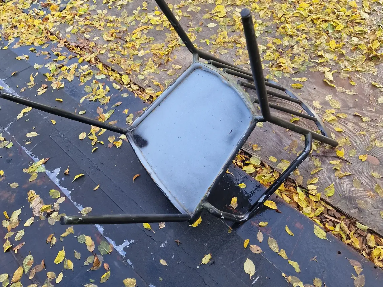 Billede 5 - Havestole i jern 6stk