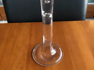 Lysestage i glas
