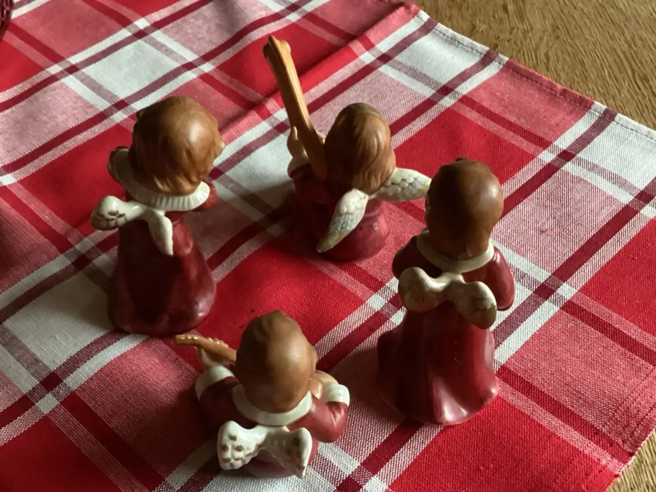 Billede 3 - 4 Tyske Goebbels Musik engle m/ instrumenter