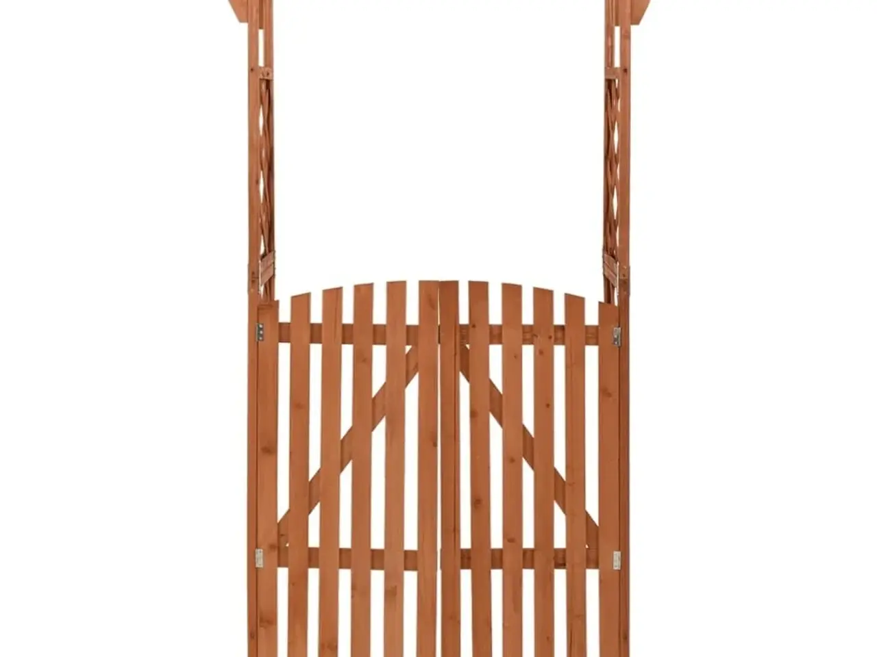 Billede 2 - Pergola med låge 116x40x204 cm massivt grantræ