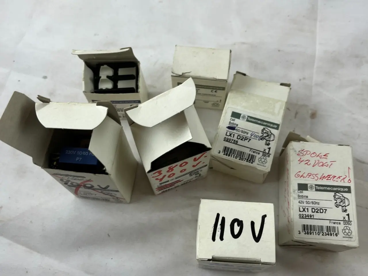 Billede 3 - Telemecanique Contactors Coils Auxiliary Contacts