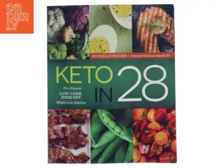 Keto in 28 af Michelle Hogan (Bog)