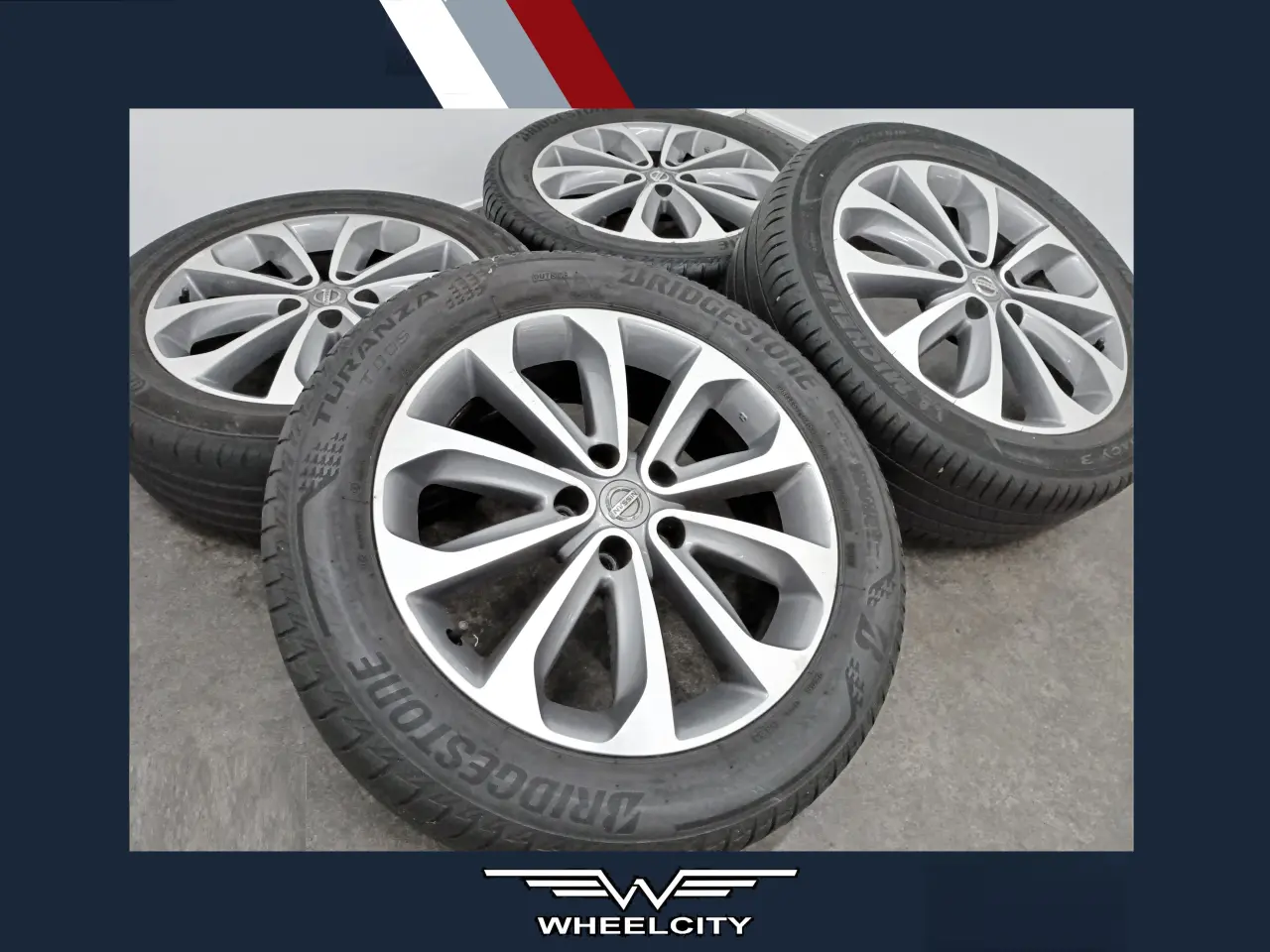 Billede 1 - 5x114,3 18" ET40 nav 66,1ø NISSAN sommersæt