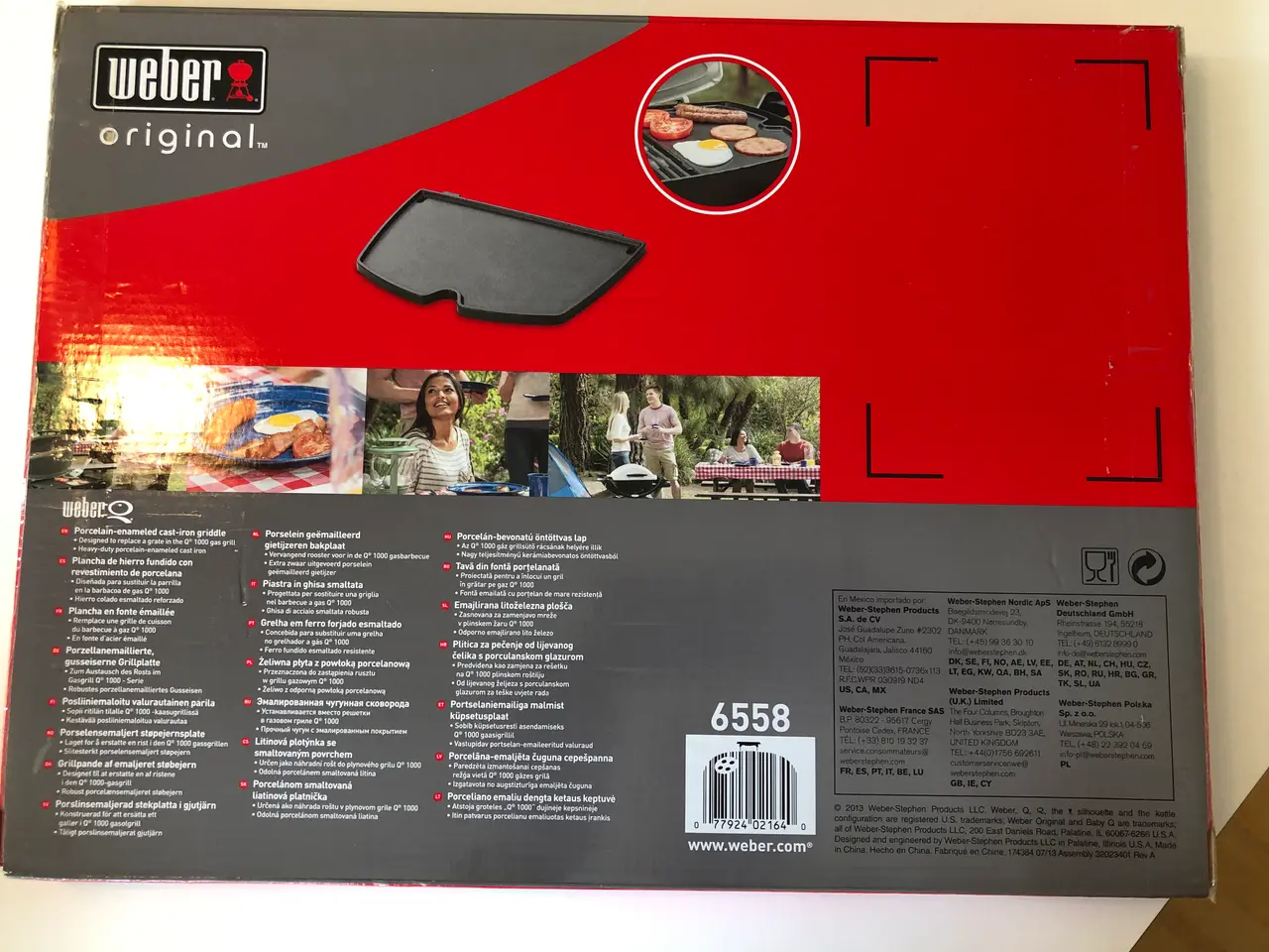 Billede 3 - SOLGT!!! Weber (original) grill