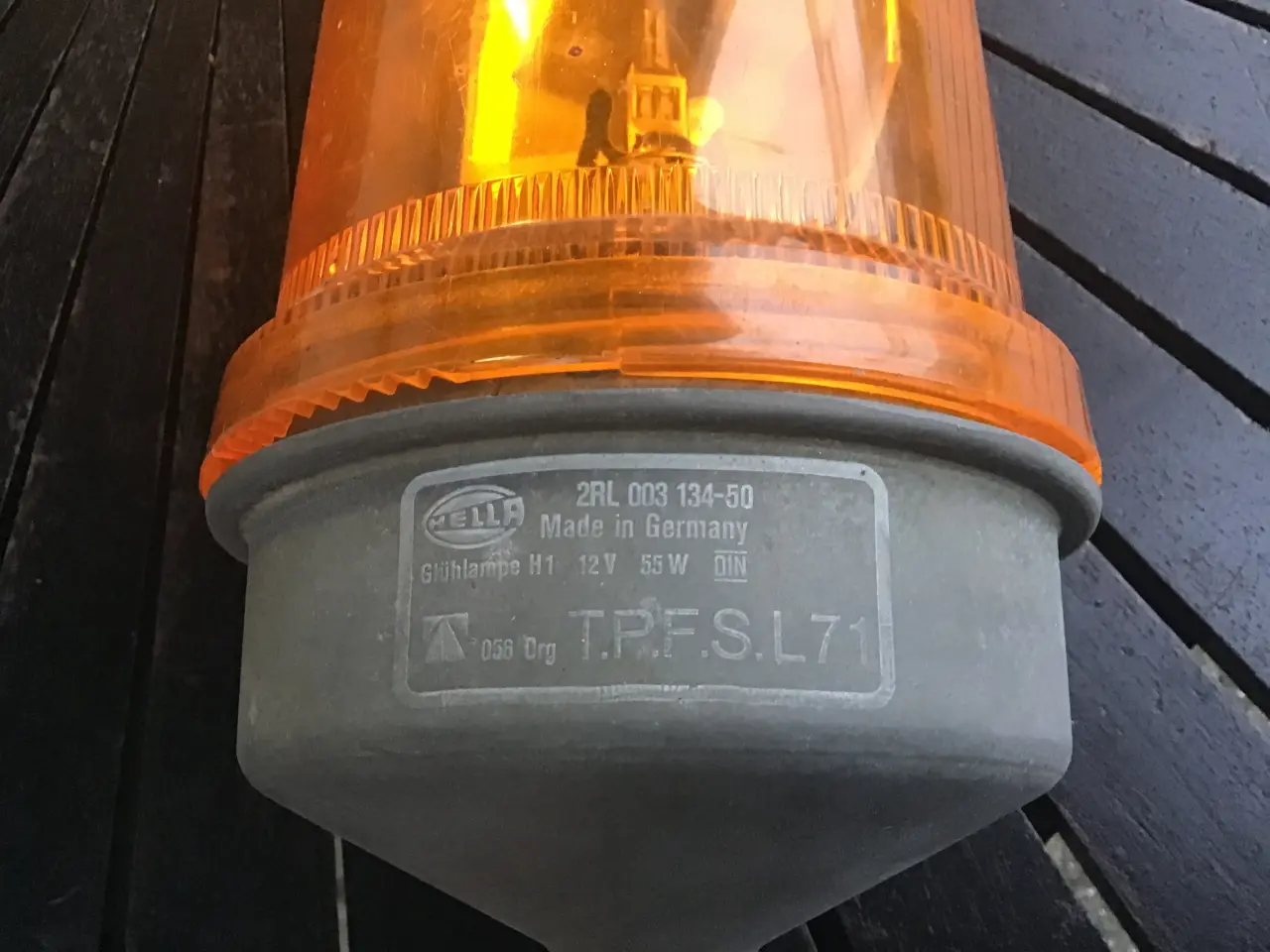 Billede 2 - Hella gul blink 12v gammel / retro