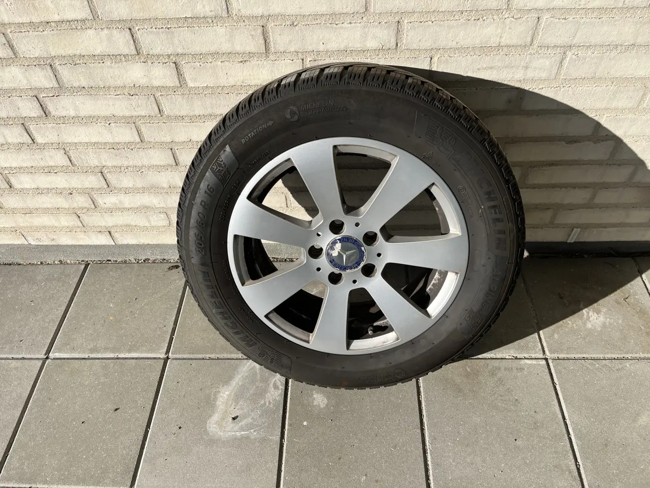 Billede 1 - Vinterhjul til Mercedes C klasse