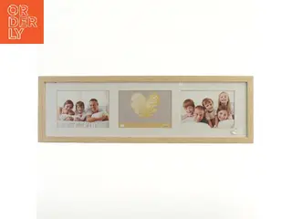 Træramme med tre sektioner (str. 69x21 cm)