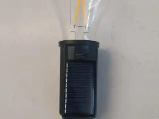 Solcelle lampe