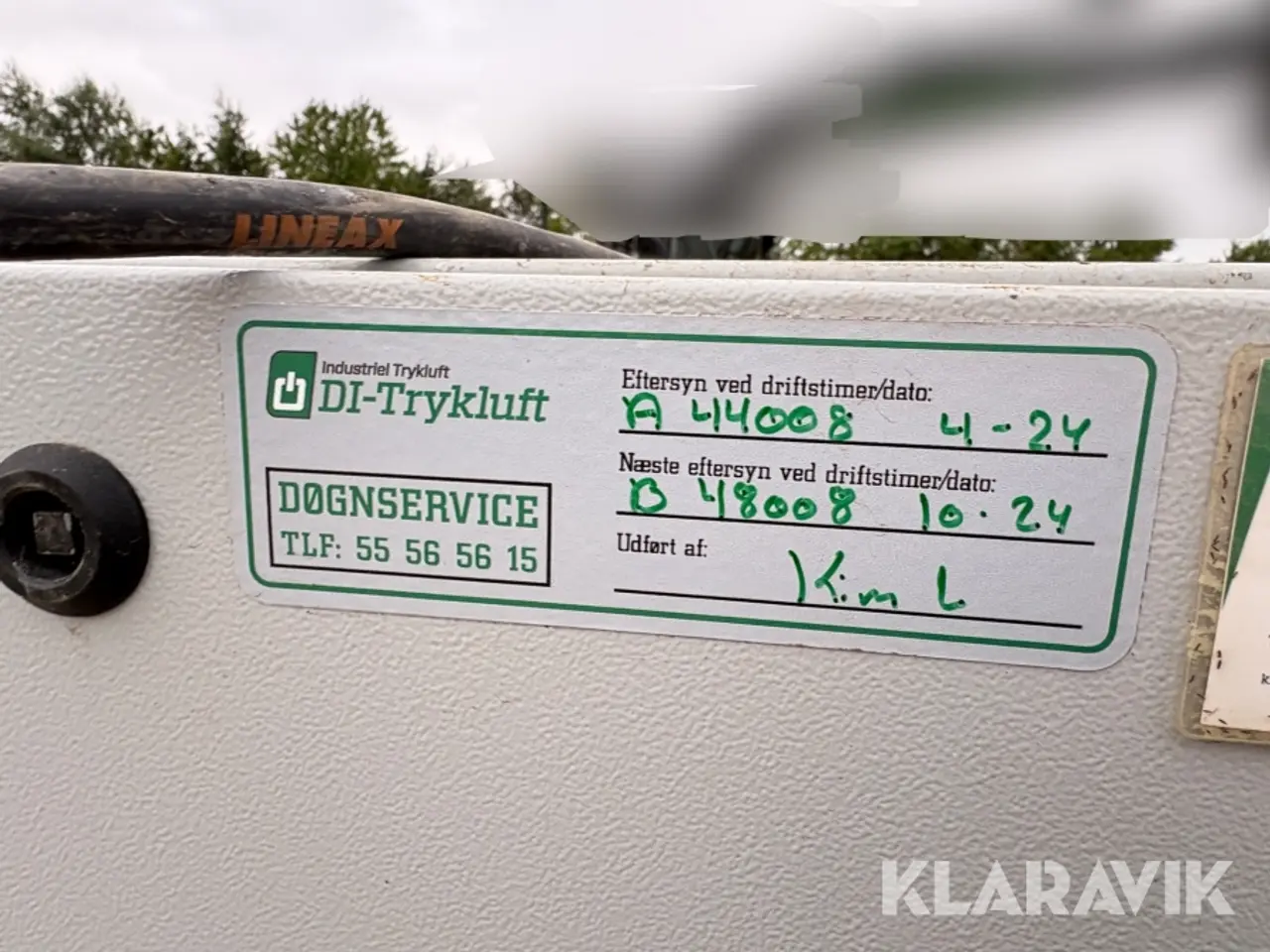 Billede 11 - Kompressor , lufttank og lufttørre Atlas Copco GA7VSD + / CD25